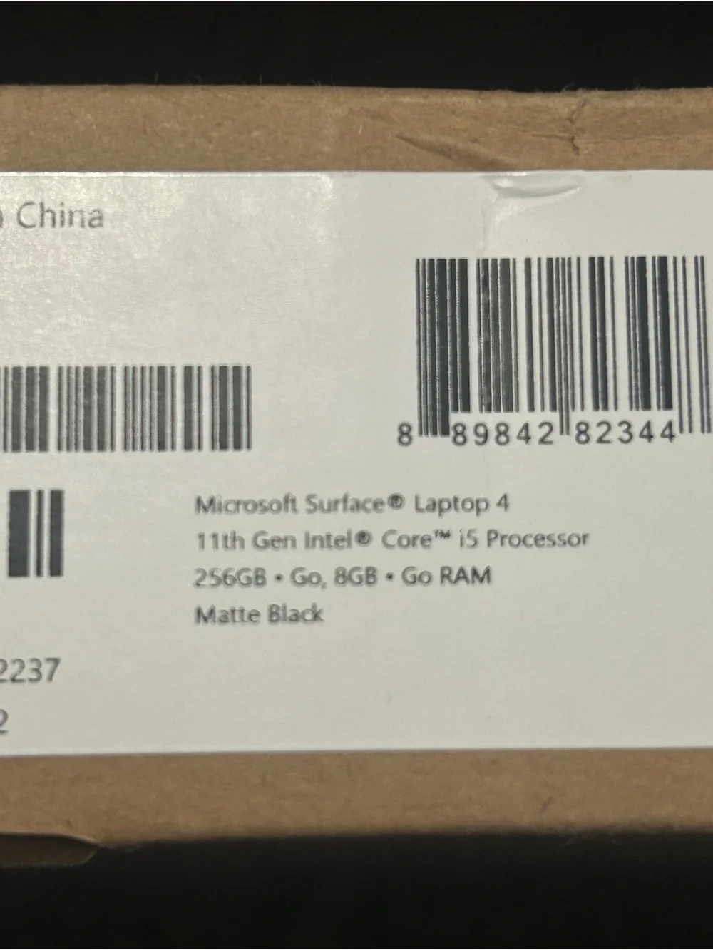 Microsoft Surface Laptop 4 in Black